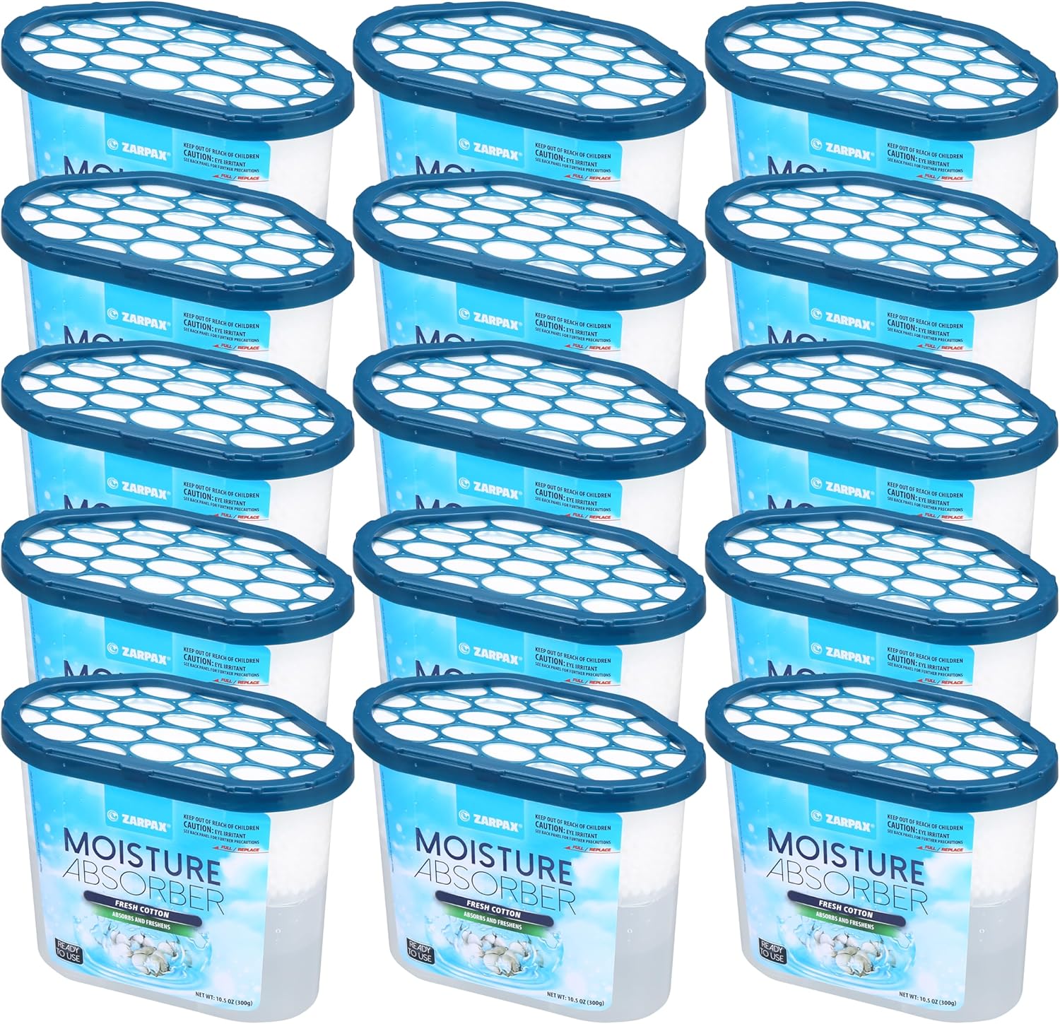 Moisture Absorber Fresh Cotton 10.5 oz for Home & Office Use
