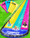 JAMBO XL 20Ft Slip Splash and Slide - Three-Lane Backyard Water Fun