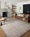 Darby Collection DAR-04 Ivory/Stone Runner Rug 2ft-7in x 10ft-0in
