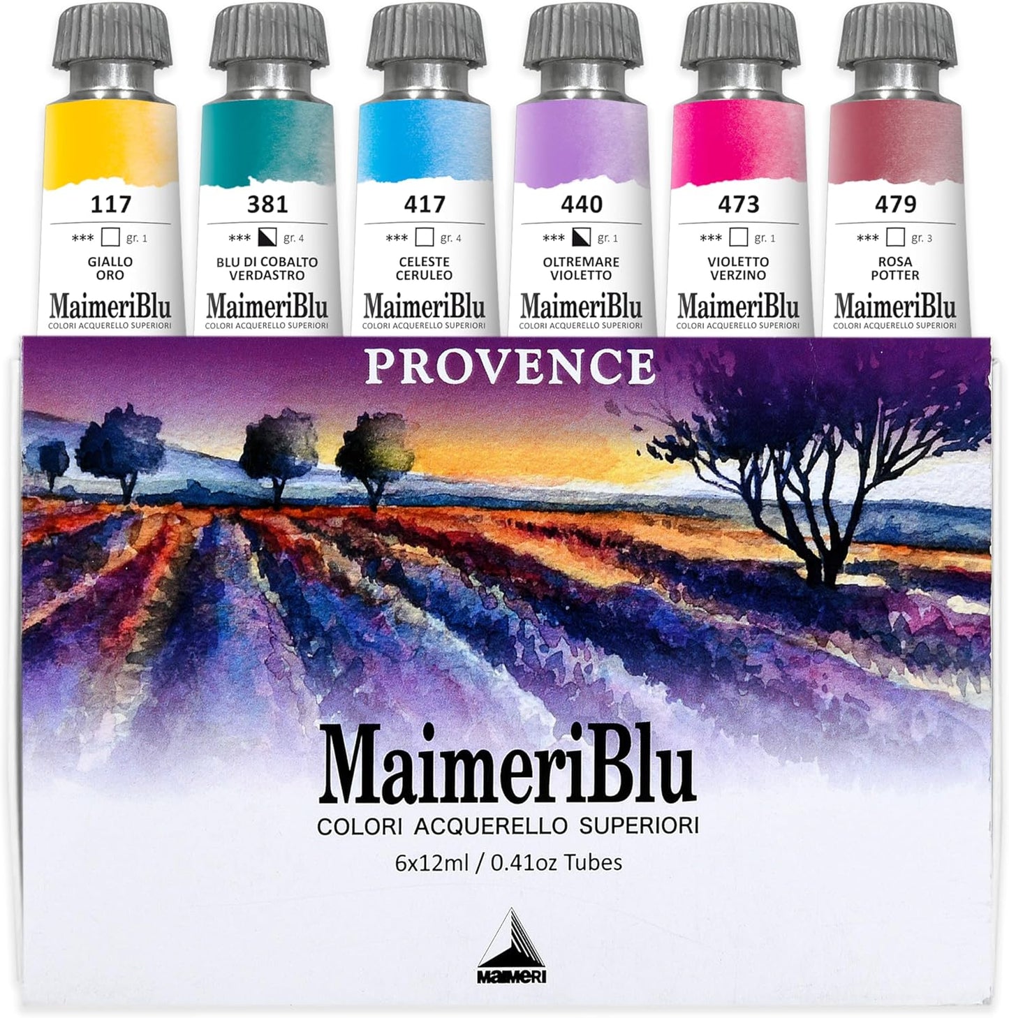 Maimeri Blu Watercolor Paint Set for Professional Artists