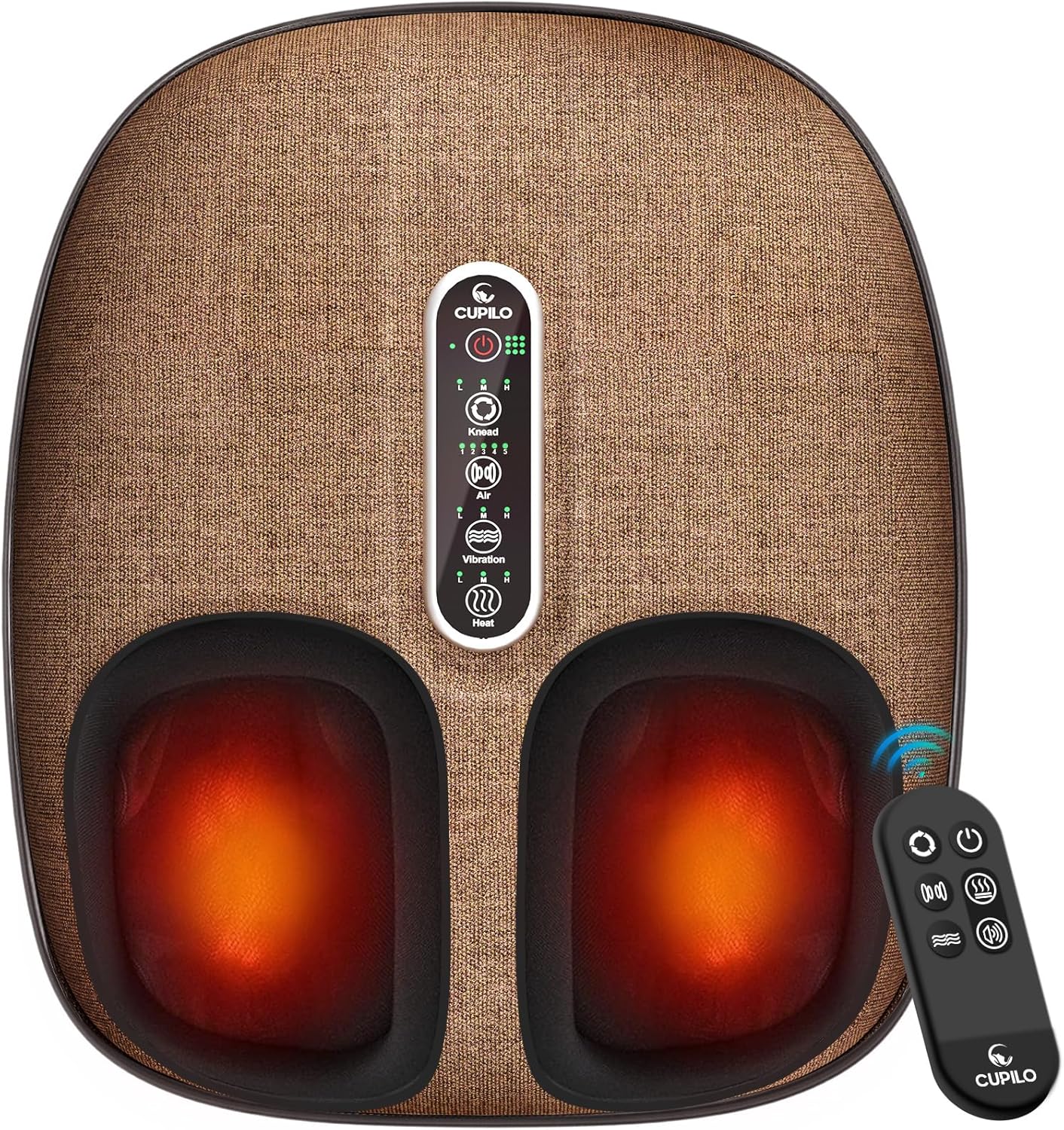 Shiatsu Foot Massager with Heat for Neuropathy & Plantar Fasciitis