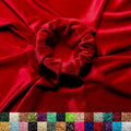 Ice Fabrics Stretch Velvet Fabric by the Yard - Soft Red Stretch