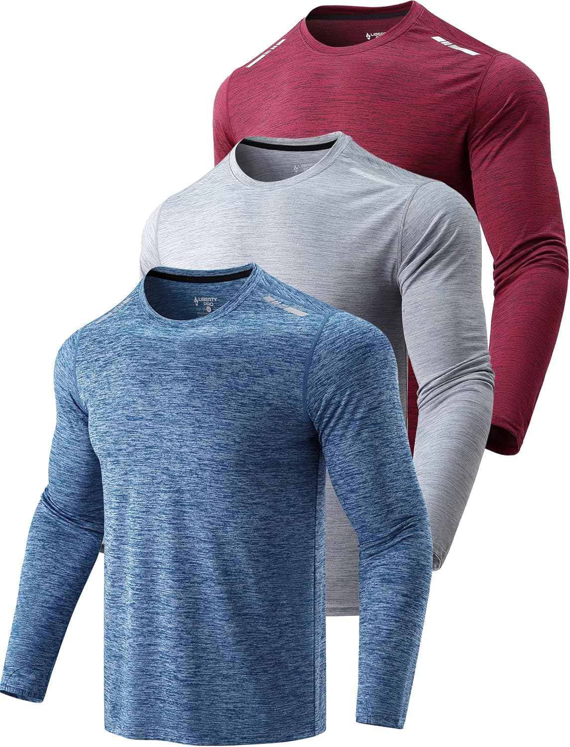 Men's Dry Fit Long Sleeve T Shirts for Active Lifestyle
