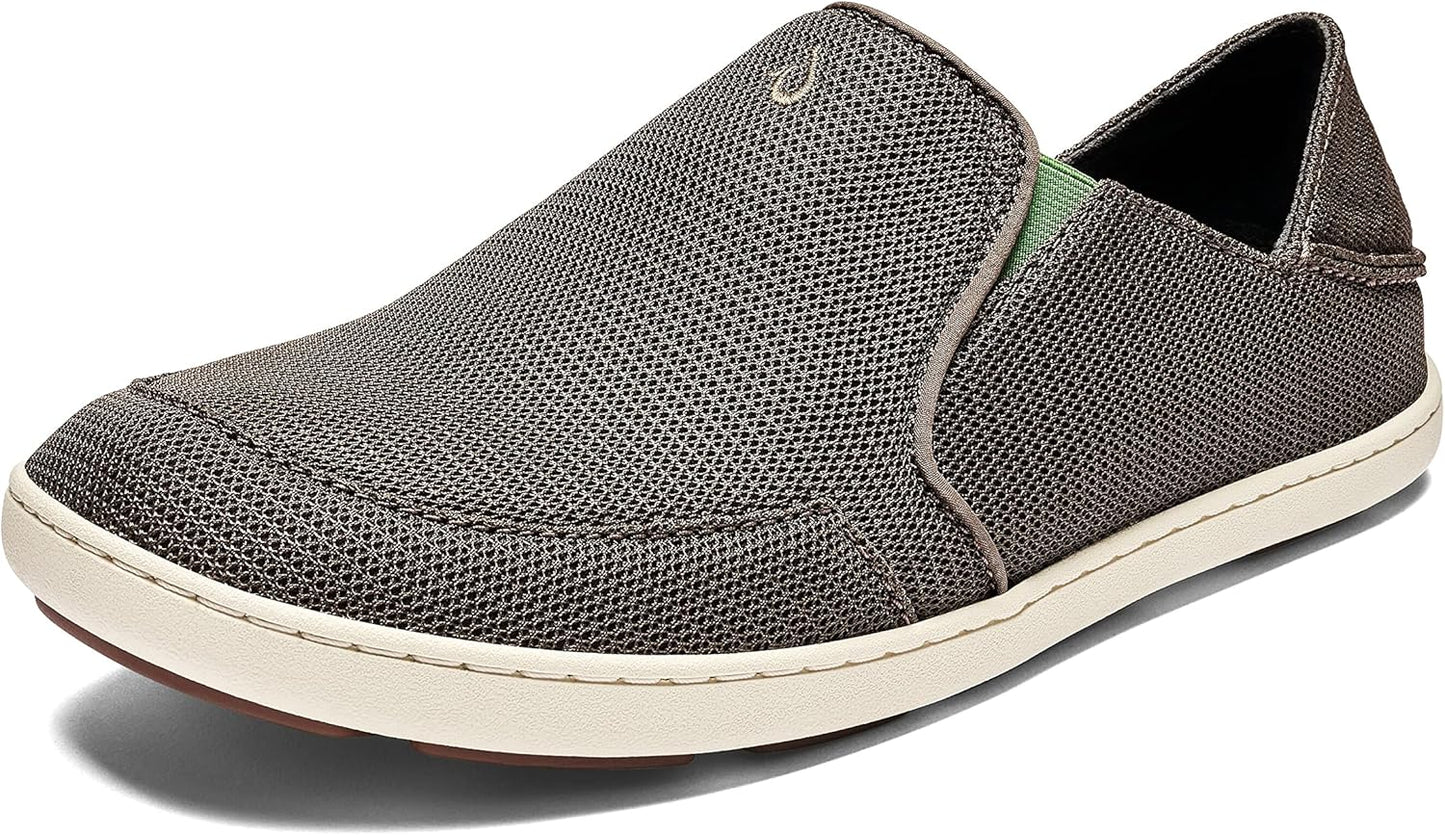 OLUKAI Nohea Mesh Men's Slip On Sneakers for Everyday Comfort