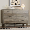 Dresser for Bedroom 7-Drawer Modern Chest of Drawers - Stable Storage