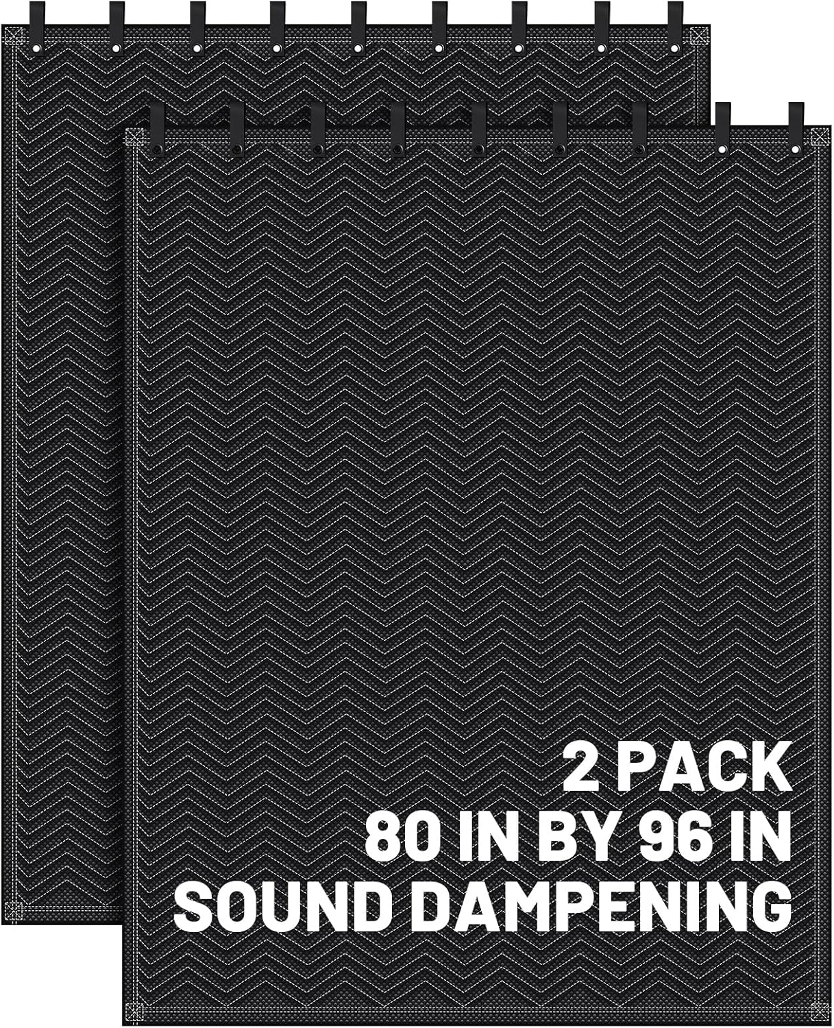 2 Pcs Sound Dampening Blanket for Studio and Home Use