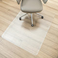 Elasticity Clear Chair Mat for Hardwood Floor 36 x 48 in - Low-Profile