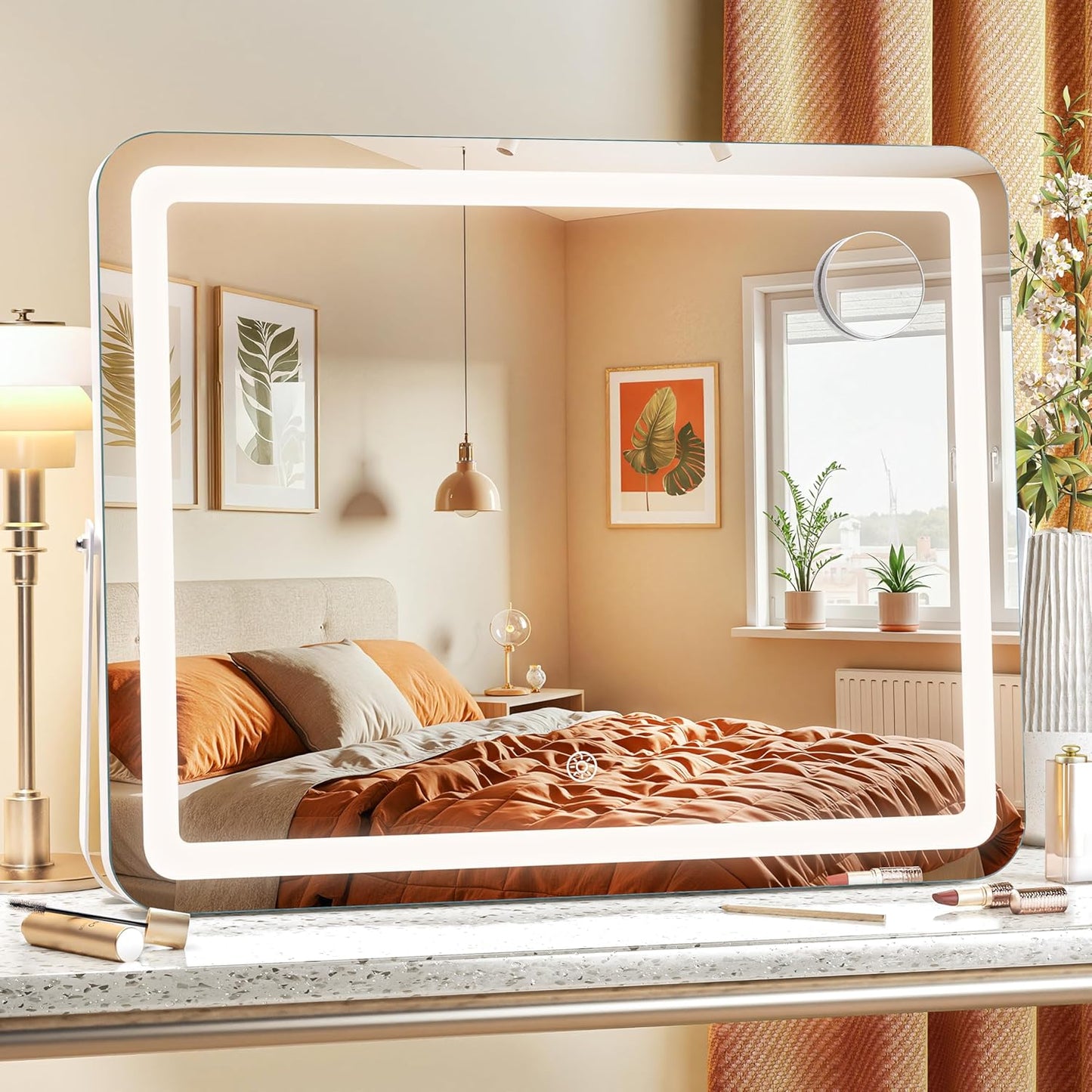MINISO Vanity Mirror with Lights: Perfect Makeup Companion