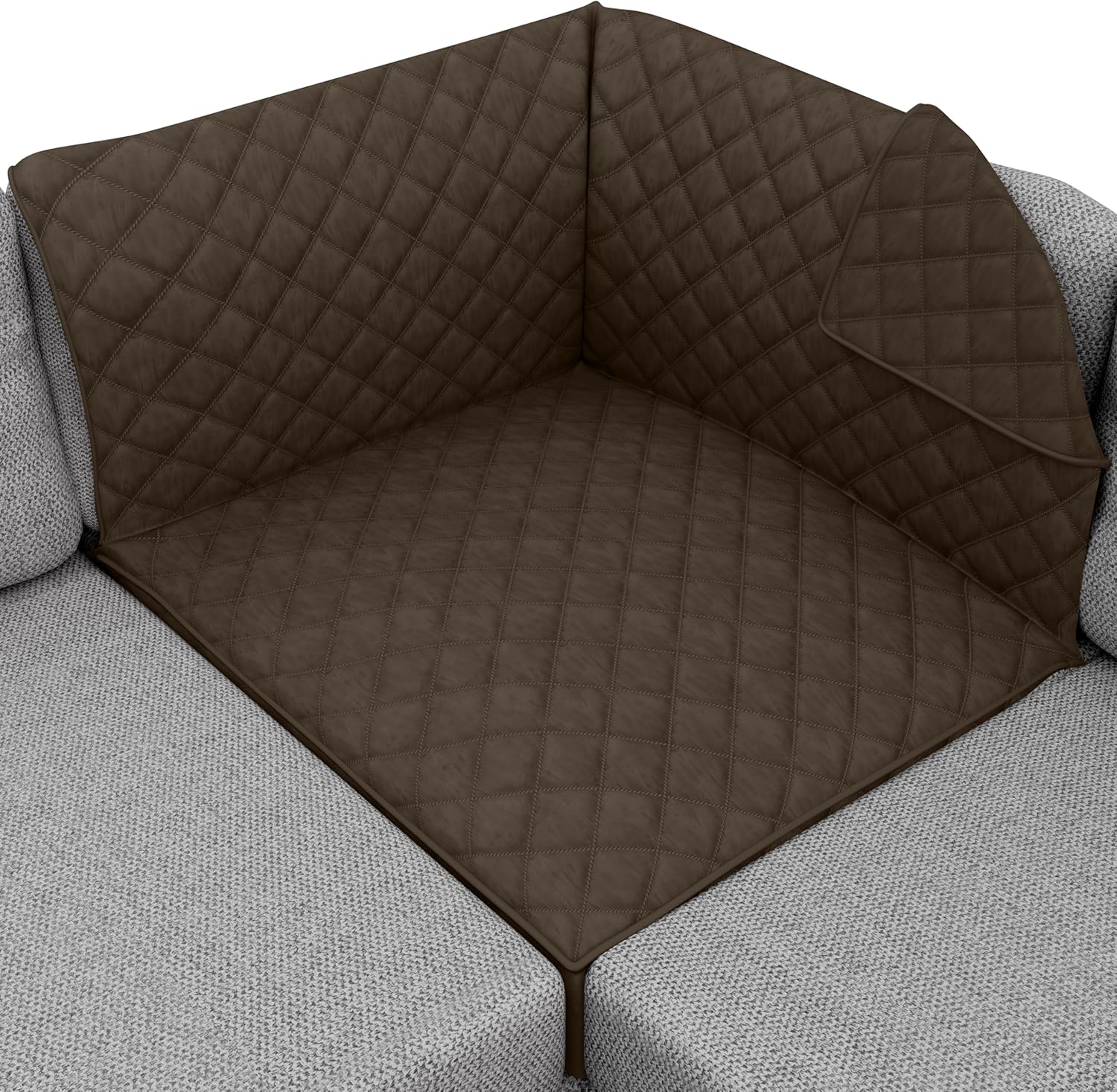 Sofa Shield Patented Sectional Couch Slip Cover for Pets