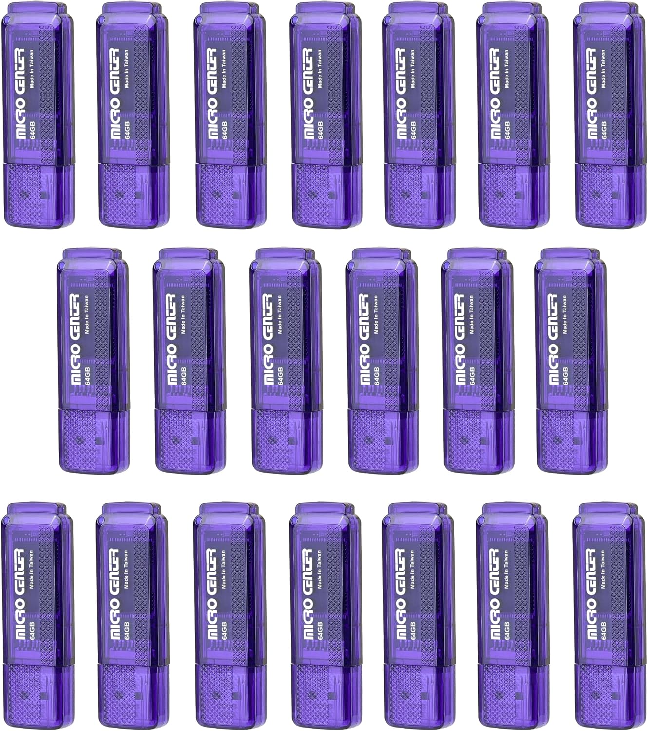 Super Speed 64GB USB 3.0 Flash Drive 20 Pack for Data Storage