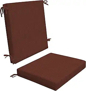 Honeycomb Indoor Outdoor Sunbrella Xena Brick Chair Cushion