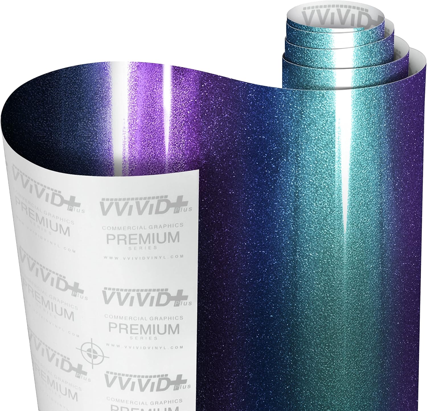 VViViD+ Gloss Metallic Chameleon Blue to Purple Color-Shift Wrap