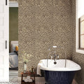 Leopard Print Peel and Stick Wallpaper 17.3in x 400in - Renter