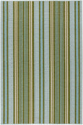Caravan Machine Washable Area Rug 4ft x 6ft - Multicolor Stripe
