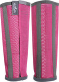 Deluxe Fly Boots 4 Pack - Breathable Mesh Horse Leg Protection