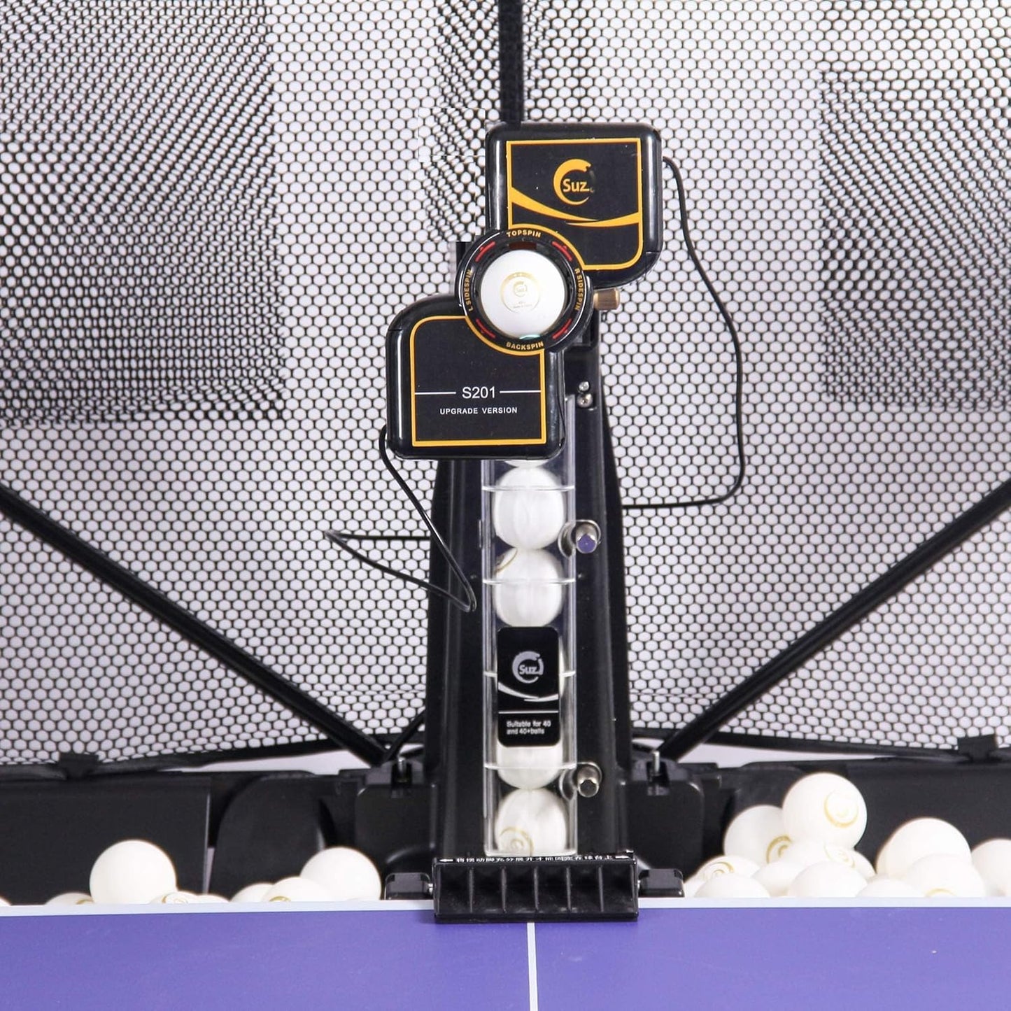 Suz Table Tennis Robot S201: Automatic Ping Pong Ball Machine
