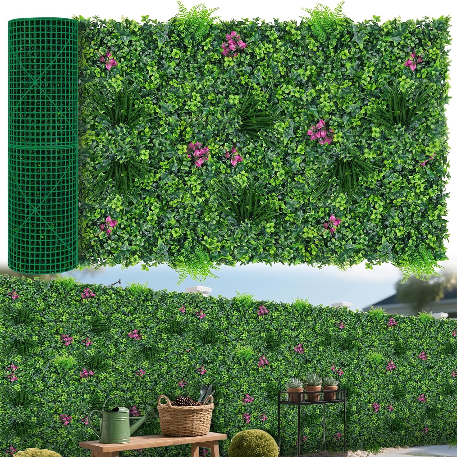 Artificial Grass Wall Roll Panels for Stunning Greenery Decor