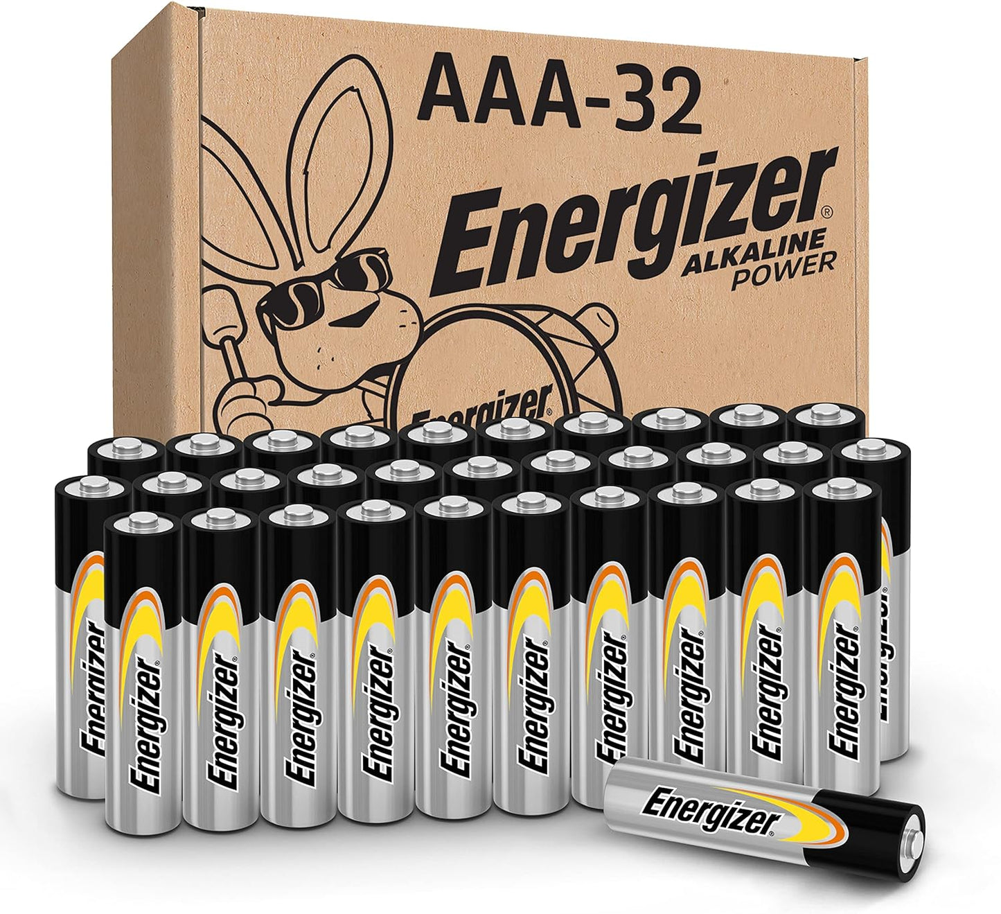 Long-Lasting Energizer AAA Batteries 32-Pack