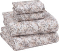 Full Flannel Sheets Full Size - 100% Cotton, Double Brushed Softness