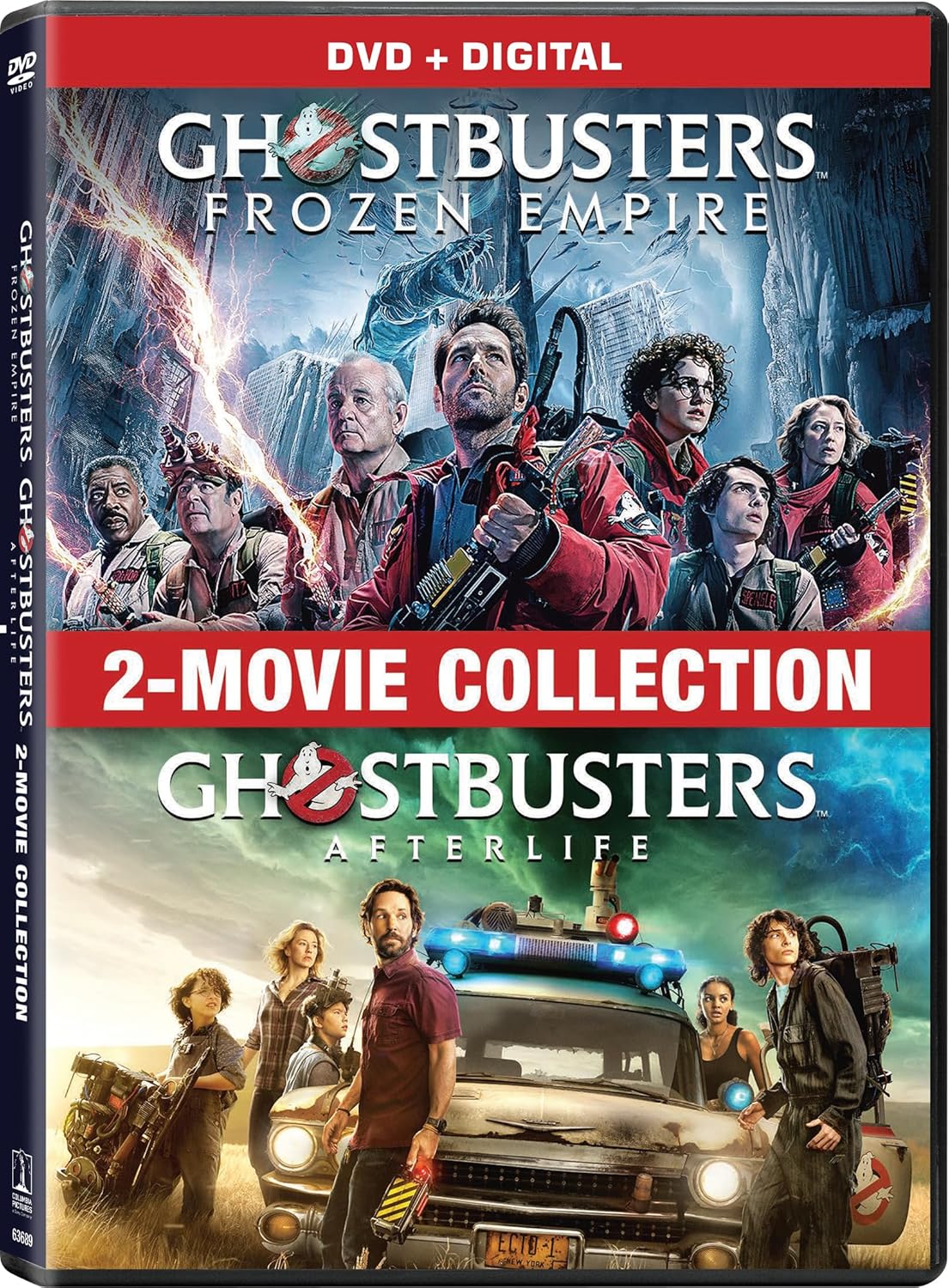Ghostbusters: Afterlife and Frozen Empire DVD Set for Fans