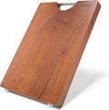 Sapele Wood Cutting Board Medium 14.96in x 11.02in - One Piece No Glue