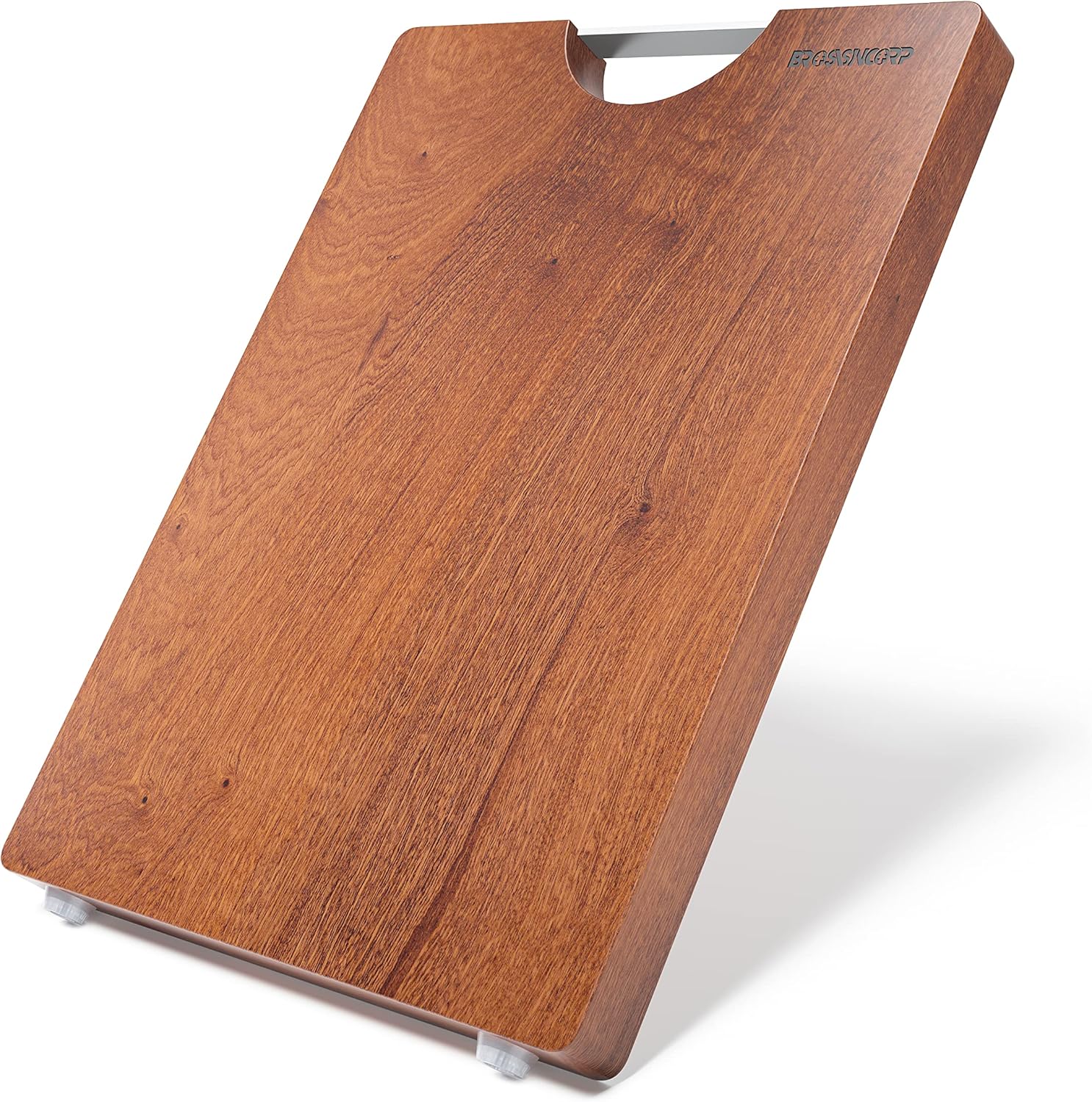Real Solid Sapele Cutting Board - Heavy Duty Edge Grain Design