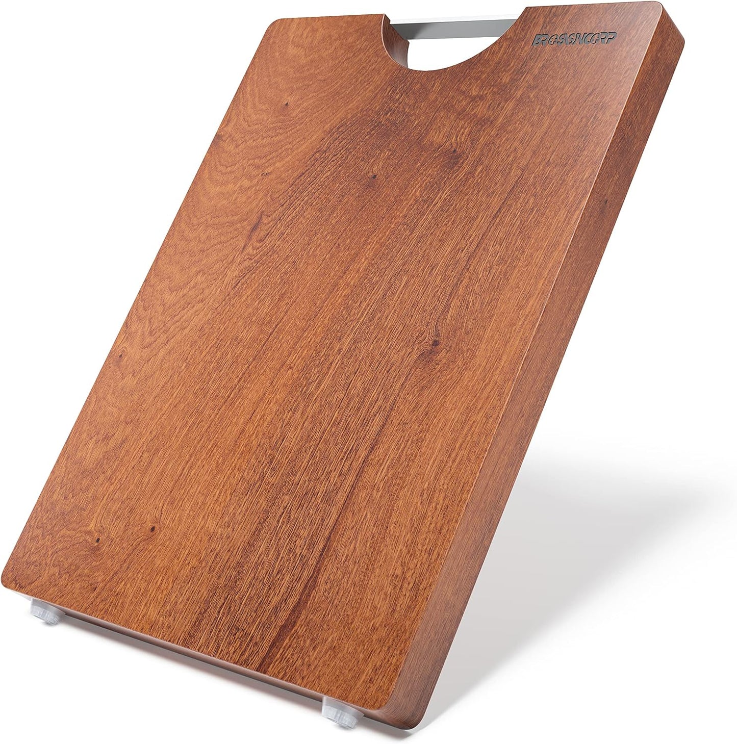 Real Solid Sapele Cutting Board for Heavy Duty Kitchen Use