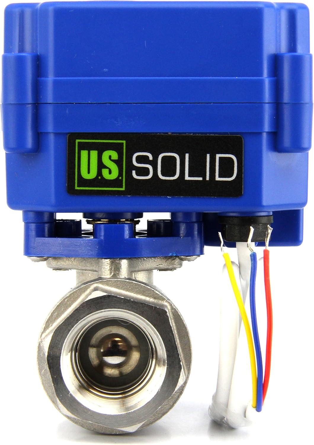 U.S. Solid 1/4in Motorized Ball Valve for Home Automation Projects