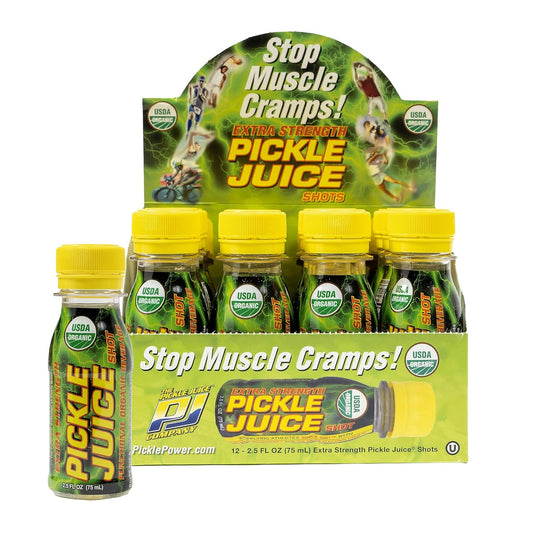Instant Cramp Relief Pickle Shots - 12 Pack