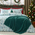 Christmas Queen Comforter Set - Reversible Holiday Bedding