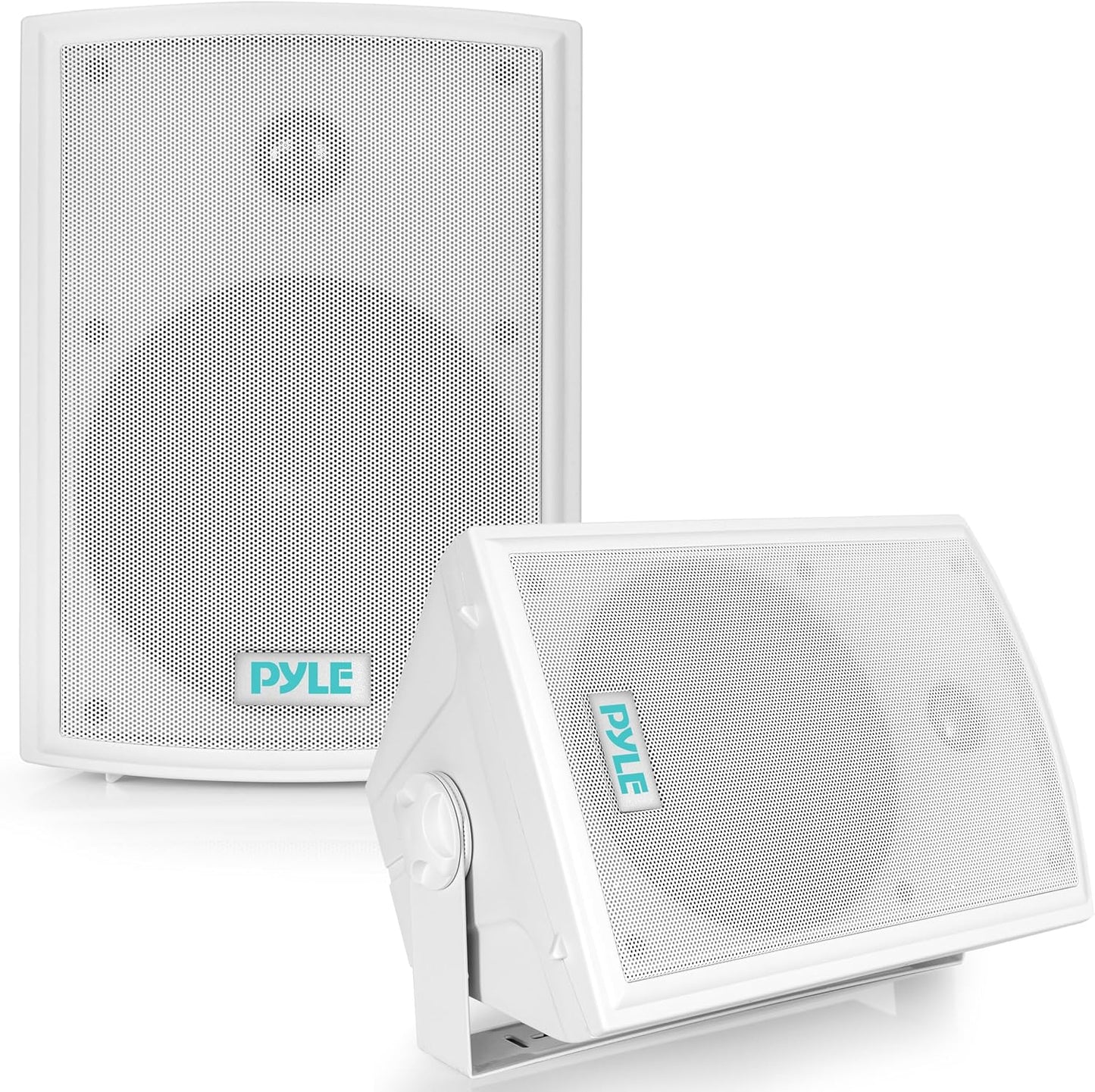 Pyle Dual Waterproof Outdoor Speaker System - Weatherproof 6.5 Pair for Pool & Patio
