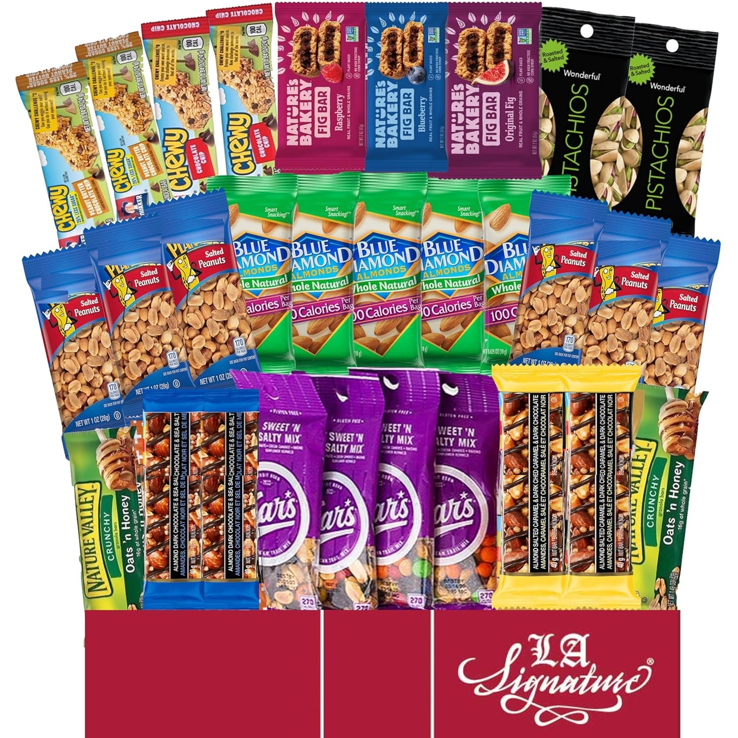 Ultimate Healthy Care Package Bars & Nuts Variety Gift Box