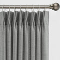 Extra Long Pleated Sheer Curtains 120 in Length 2 Panels - Light