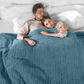 Queen Electric Blanket, Queen Heated Blanket with Dual Controllers