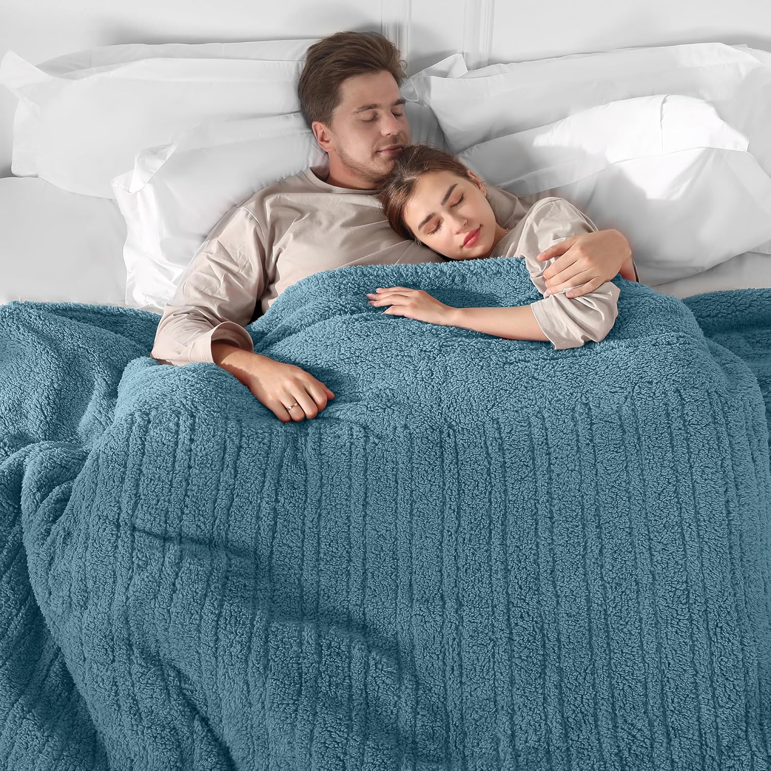 Queen Electric Blanket with Dual Controllers for Ultimate Comfort