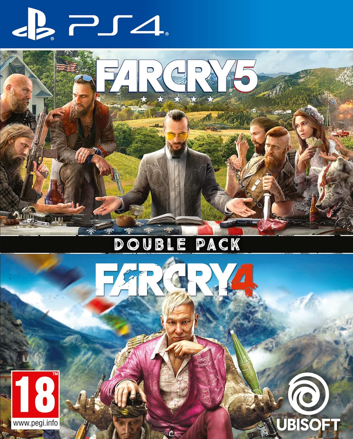 Far Cry 4 and Far Cry 5 Bundle for PS4 - Ultimate Gaming Experience