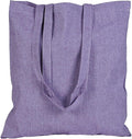Reusable Recycled Cotton Tote Bags 200 Pack 15 x 16 in - Lavender