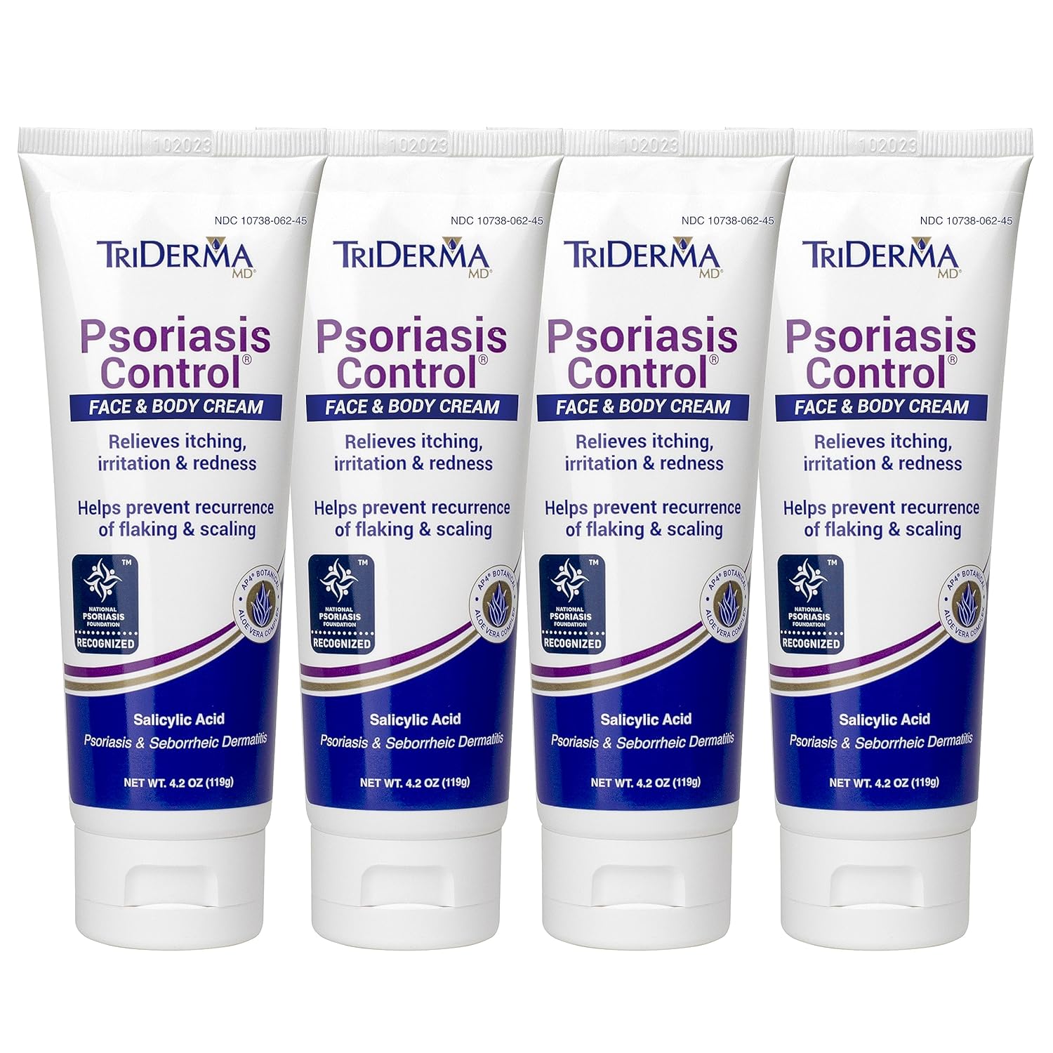 TriDerma Psoriasis Control Cream for Face & Body Relief