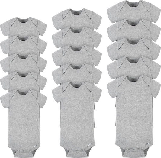 Gerber Unisex Baby 15 Piece Onesies Bodysuit Multi Size Pack