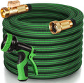 50 FT Garden Hose with Leakproof Brass Fittings for Easy Use