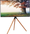 VIVO Easel 45 to 65 in LED LCD Studio TV Stand - Swivel & Tripod