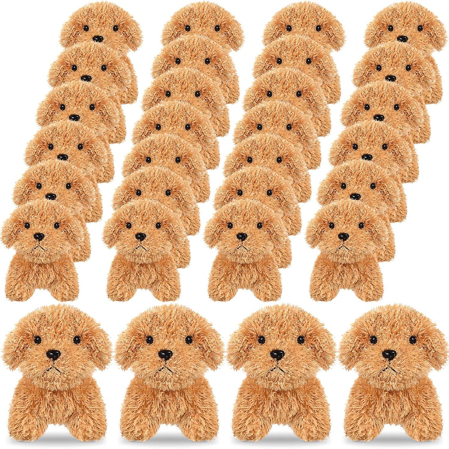 HyDren 30 Pcs 4.72 in Puppy Dogs Stuffed Animals for Kids