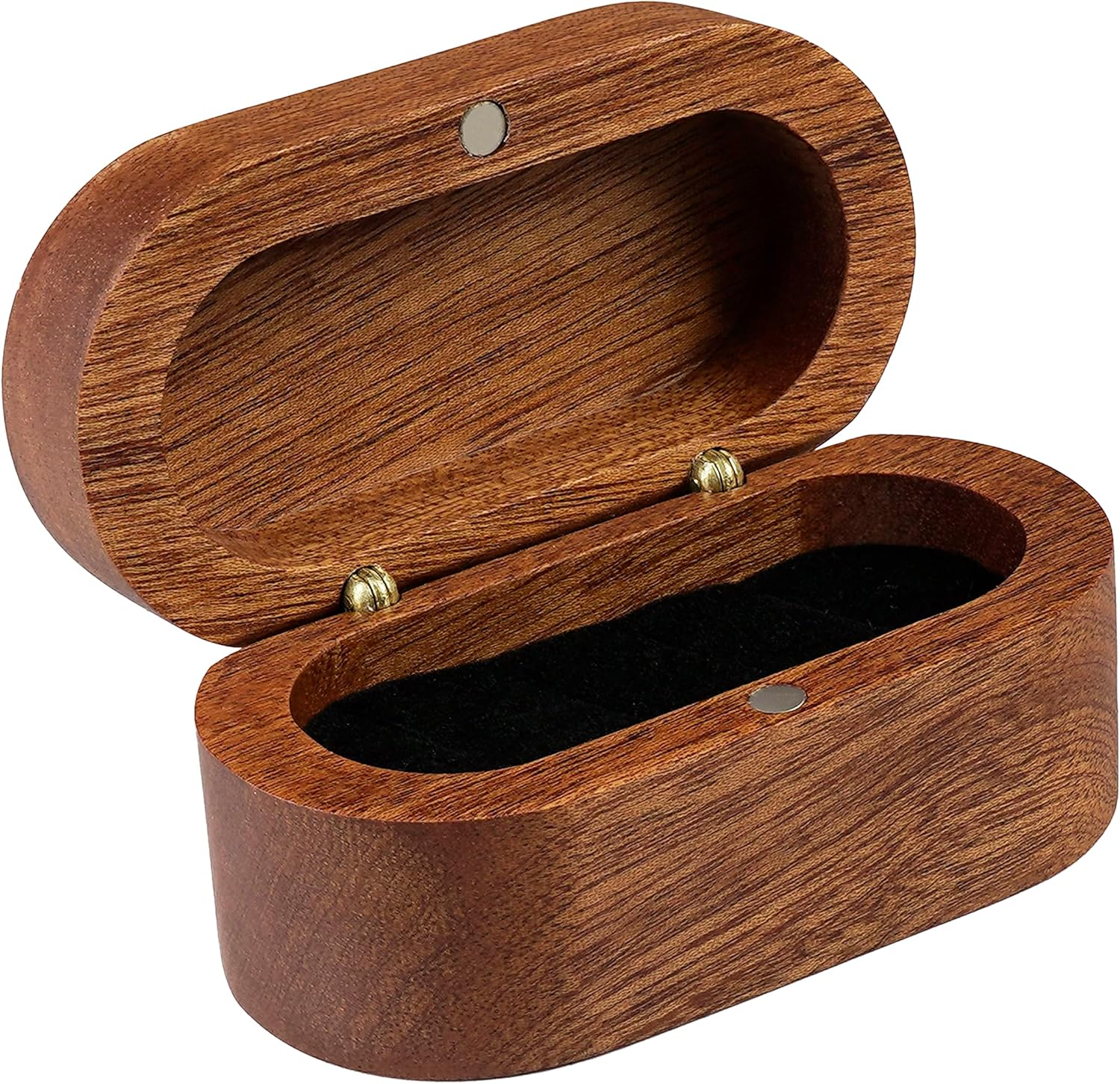 Magnetic Walnut Guitar Pick Holder - Stylish Storage Solution
