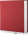 Large Photo Album Self Adhesive 13x12.8 in Linen Cover - Keeps Photos