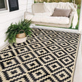 SAND MINE Waterproof Outdoor Rug 5x8 ft - Reversible Patio Mat
