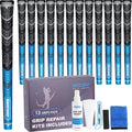Geoleap Golf Grips Set of 13 - All Repair Kits Included