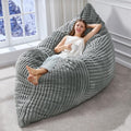 Hobestluk 3 in 1 Bean Bag Chair for Versatile Comfort and Enjoyment
