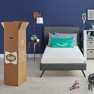 Sealy 6in Medium-Firm Adaptive Memory Foam Mattress for Comfort