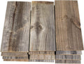 Rustic Weathered Reclaimed Wood Planks for DIY Crafts - 12 Pack