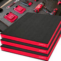 ONREVA Tool Box Foam 3Pack 22x18x2 in - Customizable Tool Organizer